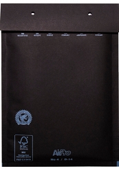 Czarne koperty bąbelkowe 17/G 100szt