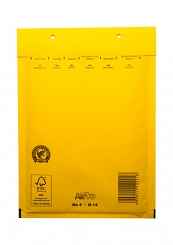 Żółte koperty bąbelkowe 14/D -100 szt.