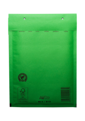 Zielone koperty bąbelkowe 17/G - 100szt